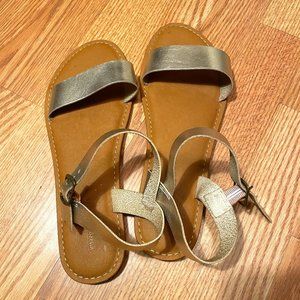 Gold Sandals | Size 11